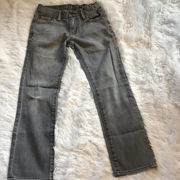 GapKids 1969 Gray Faded Jeans 7 Regular - Picture 3 of 3
